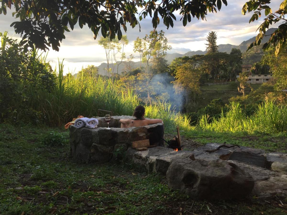 Glamping El Arbol En La Casa Villa San Antonio del Tequendama ภายนอก รูปภาพ