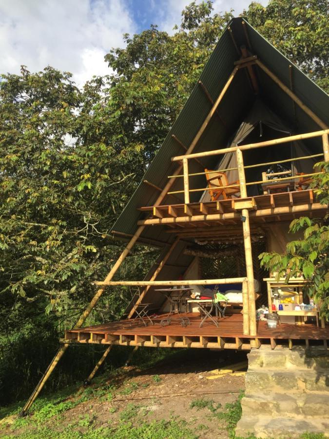 Glamping El Arbol En La Casa Villa San Antonio del Tequendama ภายนอก รูปภาพ